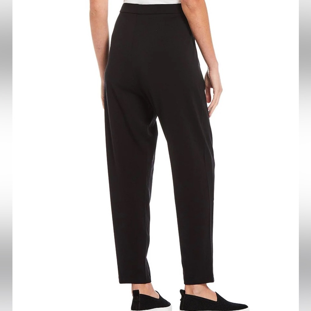 Eileen Fisher Tencel Jersey Tapered Leg Slouch Ankle Pants Size Small - Picture 2 of 8